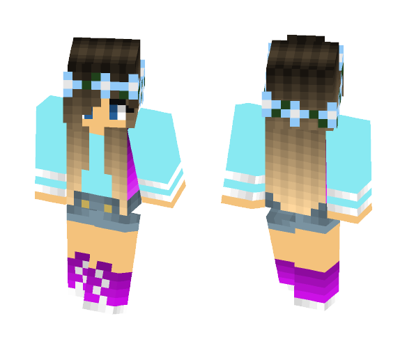 ~(!Cosmic!)~ Flower Girl! - Female Minecraft Skins - image 1