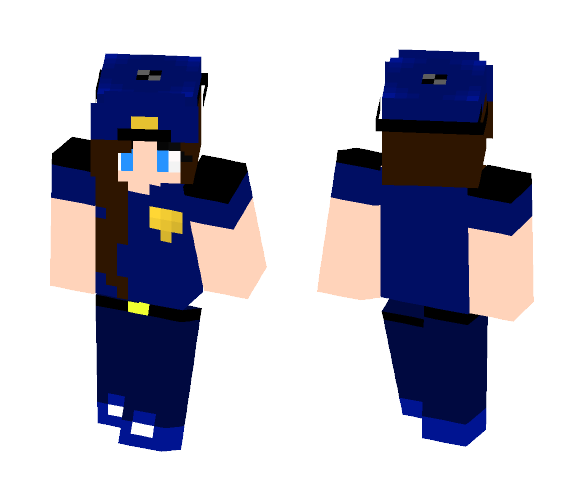 NightguardGirlFNAF - Male Minecraft Skins - image 1