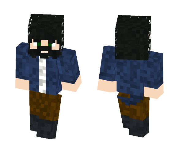 Bearded man - Male Minecraft Skins - image 1