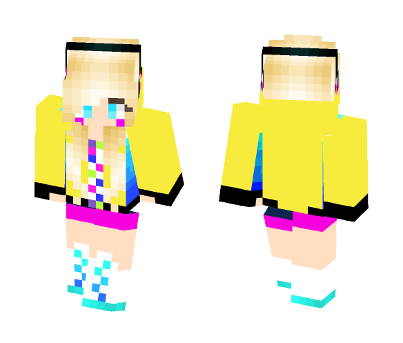 ToyChicaGirlFNAF - Male Minecraft Skins - image 1