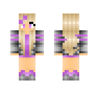 Futuristic Girl -Purple-