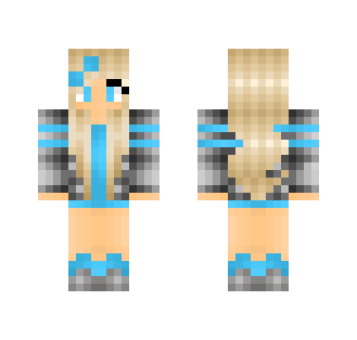 Futuristic Girl -Blue-