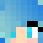 Download Free Blue girl skin Skin for Minecraft image 3 Blue girl skin - Girl Minecraft Skins - image 3