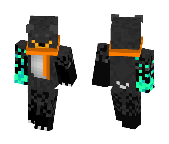 Blue ﻿Flame ﻿Polarbear - Male Minecraft Skins - image 1
