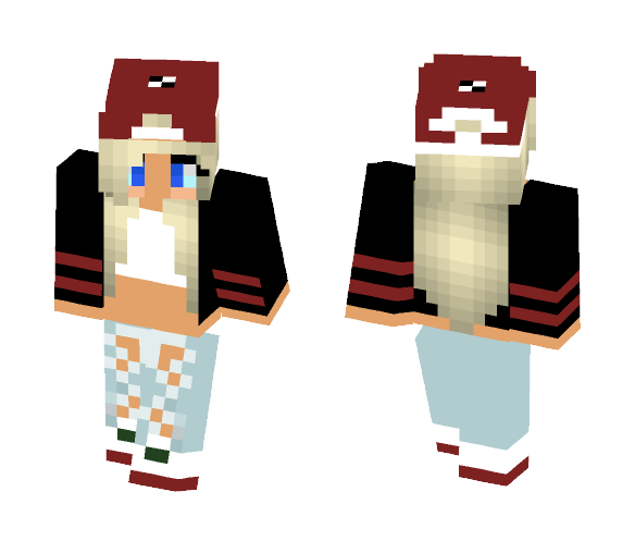 **cute girl** - Cute Girls Minecraft Skins - image 1