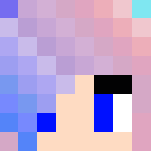 Download Free **Pastel Galaxy Hair Girl** Skin for Minecraft image 3 **Pastel Galaxy Hair Girl** - Color Haired Girls Minecraft Skins - image 3