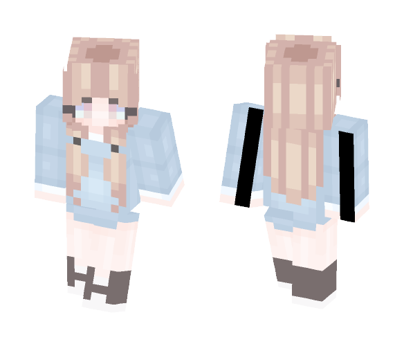 ** #$Pigtails$# ** - Female Minecraft Skins - image 1