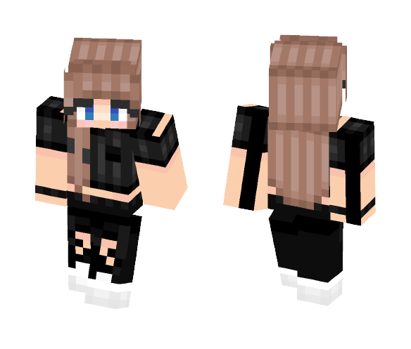 Pizza 7u7 - Female Minecraft Skins - image 1