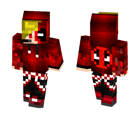 Blond DeadPool - Comics Minecraft Skins - image 1