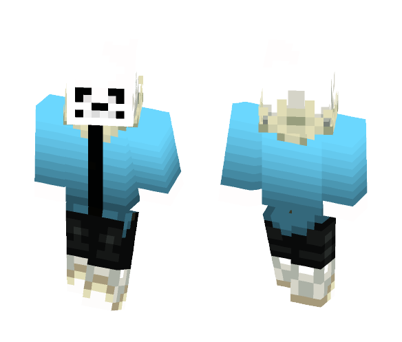 Sans(shading test) - Male Minecraft Skins - image 1