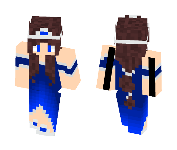 Moon (My personal skin) - Female Minecraft Skins - image 1