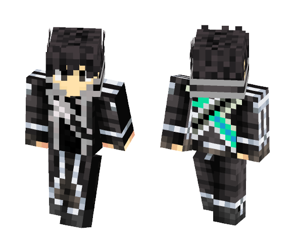 Kirito Sao - Male Minecraft Skins - image 1