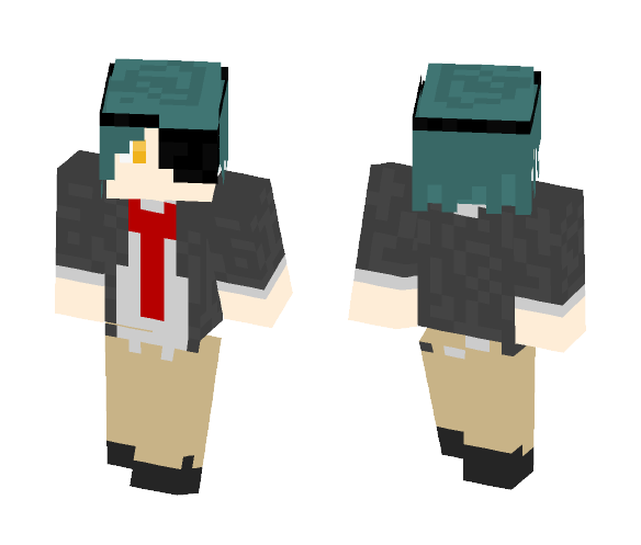 Anime School Boy - Anime Minecraft Skins - image 1