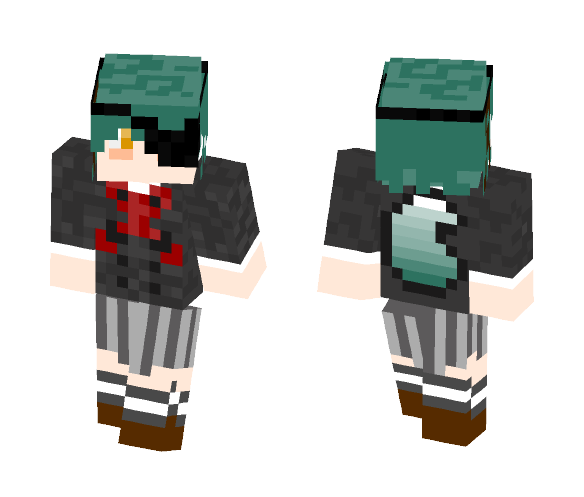 Anime School Girl - Anime Minecraft Skins - image 1