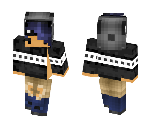 Chibi JVenxm /w Bandana - Male Minecraft Skins - image 1