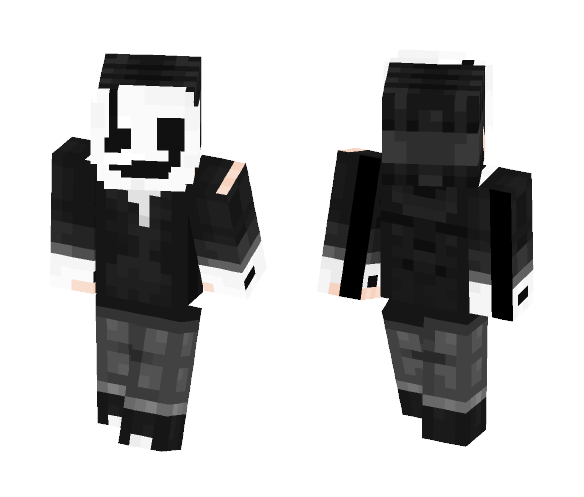 Gaster Costume - Undertale - Male Minecraft Skins - image 1