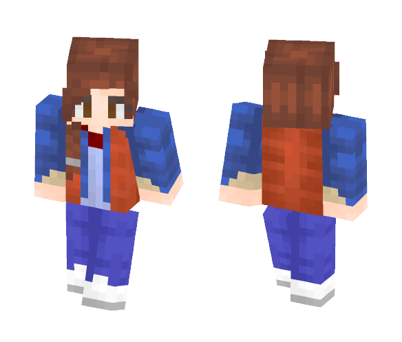 Marty McFly - Female Minecraft Skins - image 1