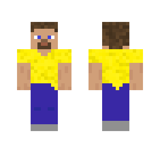 Steve with yellow shirt