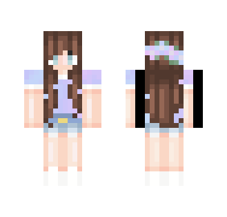 Tie Dye Girl ; Margcake Req - Girl Minecraft Skins - image 2