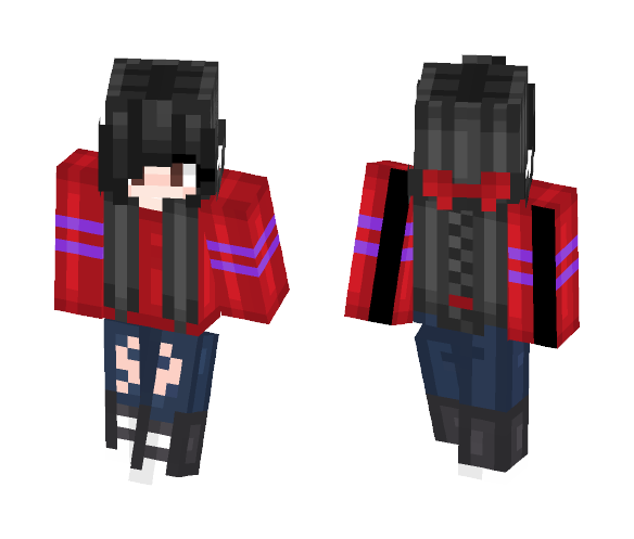 The Full Scene skin - Female Minecraft Skins - image 1
