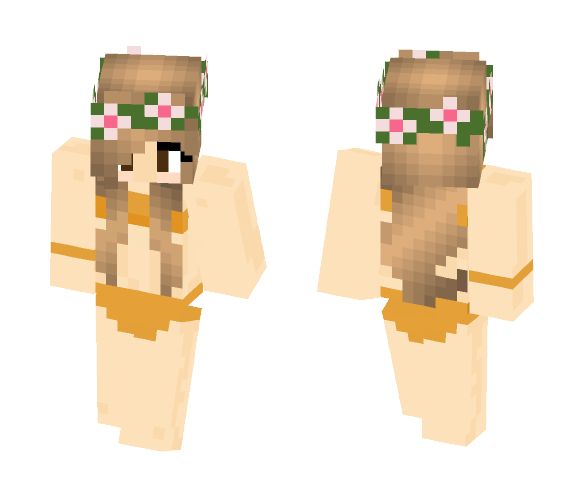 Download Free Swimsuit - Female Skin for Minecraft image 1 Swimsuit - Female - Female Minecraft Skins - image 1