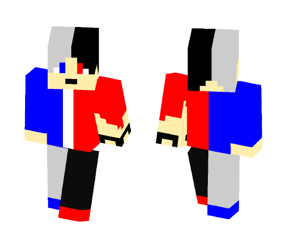 Mixed world - Male Minecraft Skins - image 1
