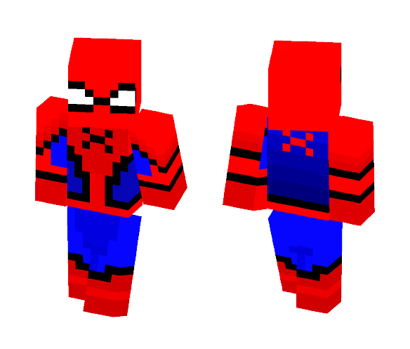 Download Free Spider Man-Civil War Skin for Minecraft image 1 Spider Man-Civil War - Male Minecraft Skins - image 1