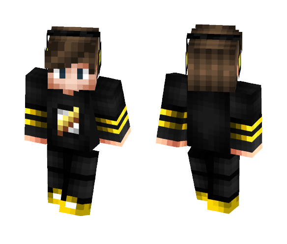 Yellow Flash - Male Minecraft Skins - image 1