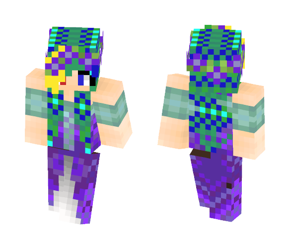 Download Free My girl in a dress Skin for Minecraft image 1 My girl in a dress - Girl Minecraft Skins - image 1