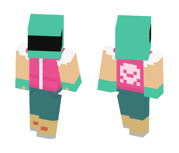 Biker (Hotline Miami) + Variants - Male Minecraft Skins - image 1