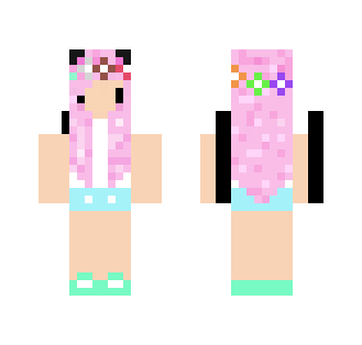Pink Chibi Cat Girl