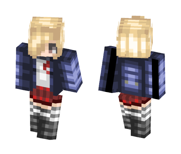 Download Free v kawaii Koume 4 Heca O: Skin for Minecraft image 1 v kawaii Koume 4 Heca O: - Kawaii Minecraft Skins - image 1
