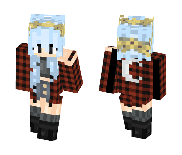 Pastel Goth - Female Minecraft Skins - image 1