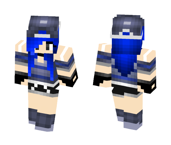 cute tomboy teen - Female Minecraft Skins - image 1