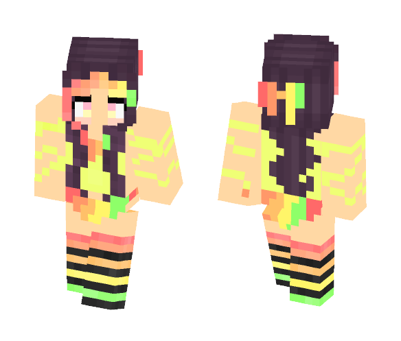 Bright Sunny Day - Female Minecraft Skins - image 1
