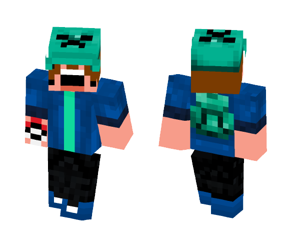 Derpy Pokemon Trainer - Male Minecraft Skins - image 1