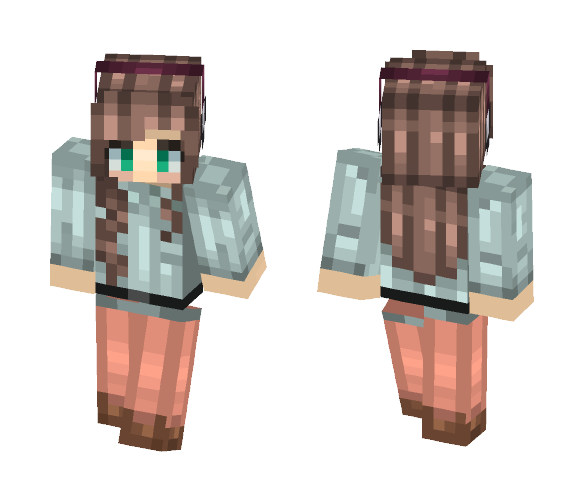 im so bored - Female Minecraft Skins - image 1