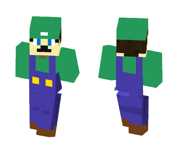 Luigi - Male Minecraft Skins - image 1