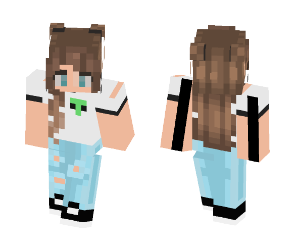 Gracee - Alien, Greetings - Female Minecraft Skins - image 1