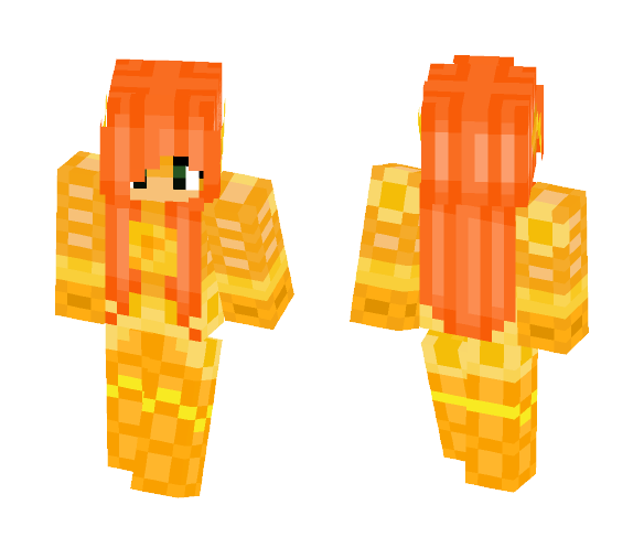 Iris West II (Female Flash) - Female Minecraft Skins - image 1