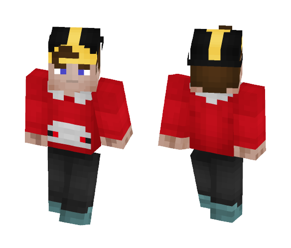 Me (original skin, kind of) - Male Minecraft Skins - image 1