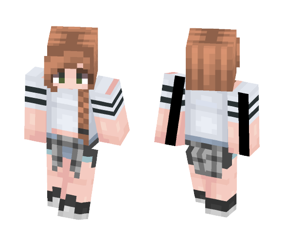 Almost summerr!! - Female Minecraft Skins - image 1