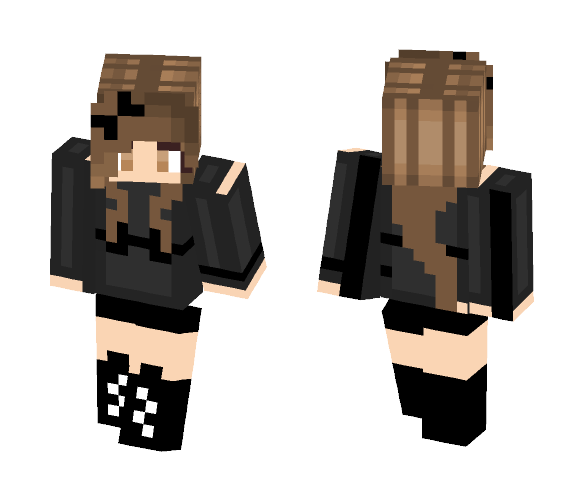 First Human Skin - Female Minecraft Skins - image 1