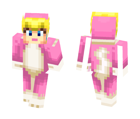 Cat Peach [Super Mario 3D World] - Cat Minecraft Skins - image 1
