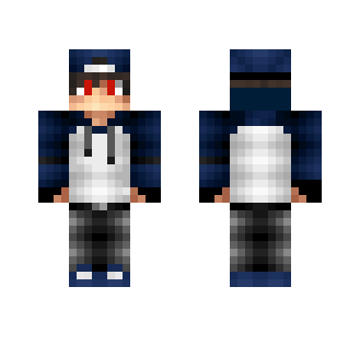 Cool Blue Teen Boy