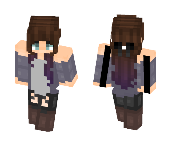 Fall Girl - Girl Minecraft Skins - image 1