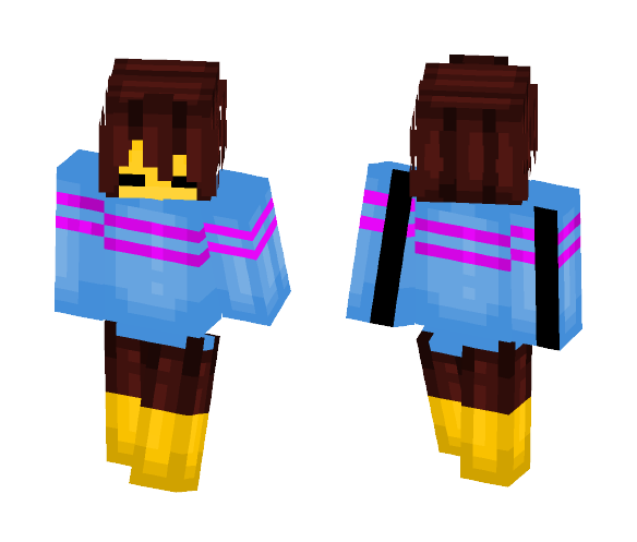 Frisk - Interchangeable Minecraft Skins - image 1