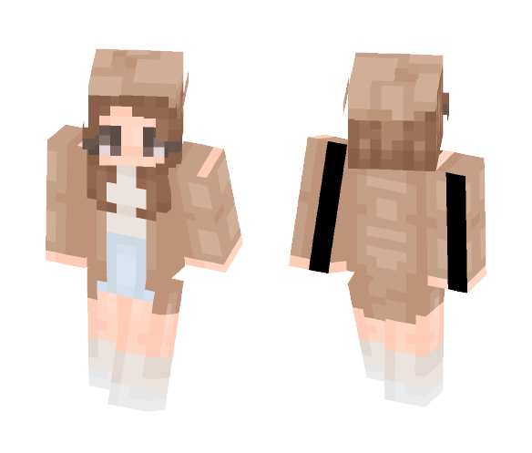 korean fashion // uvu - Female Minecraft Skins - image 1