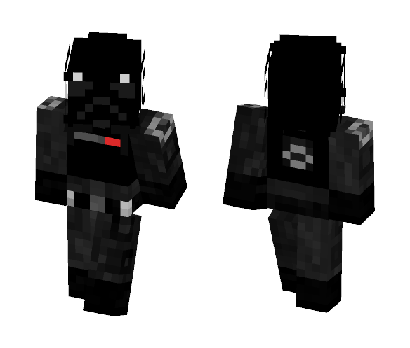 TIE Fighter Pilot - Male Minecraft Skins - image 1