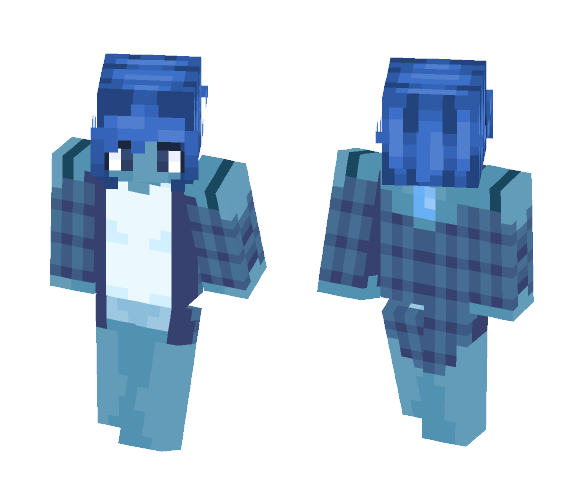 Lazy Lapis - Female Minecraft Skins - image 1